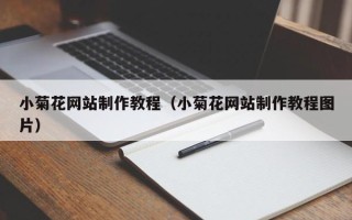 靖江小菊花网站制作教程（小菊花网站制作教程图片）